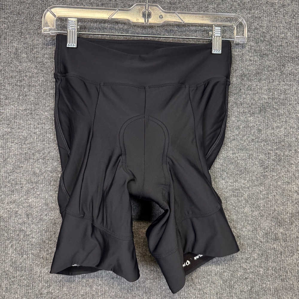 Pearl Izumi Size Medium Cycling Shorts Black Nylon Blend Padded Bike Activewear